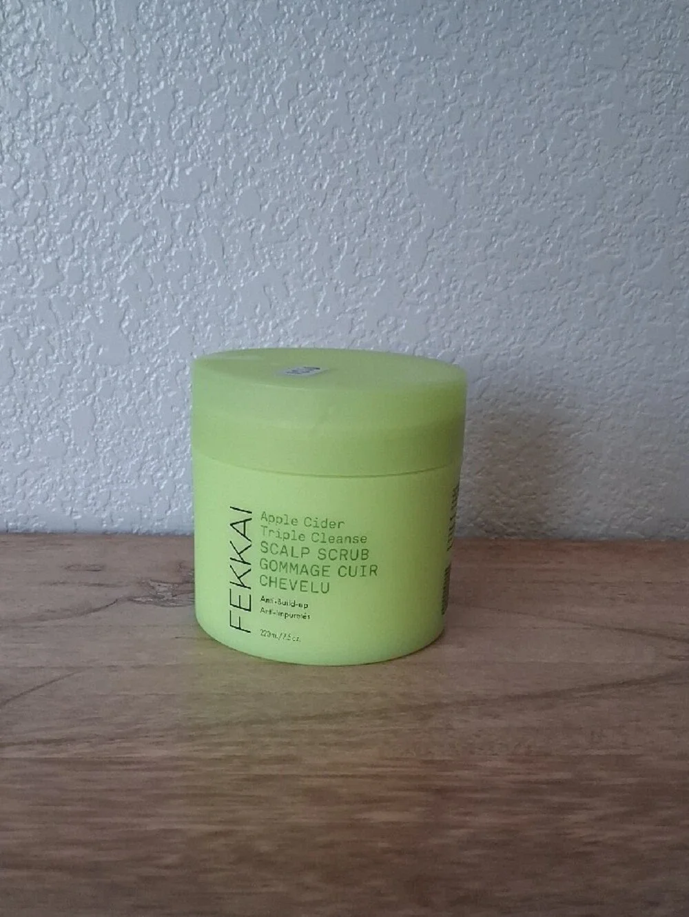 Apple Cider Triple Cleanse Scalp Scrub - Mint Green